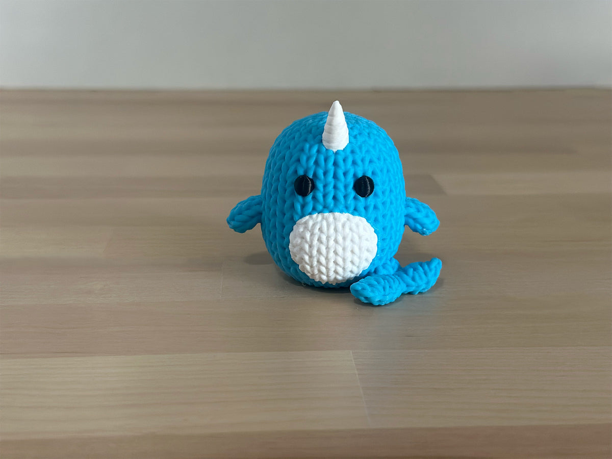 3D Printed Crochet Style Animal Figurines
