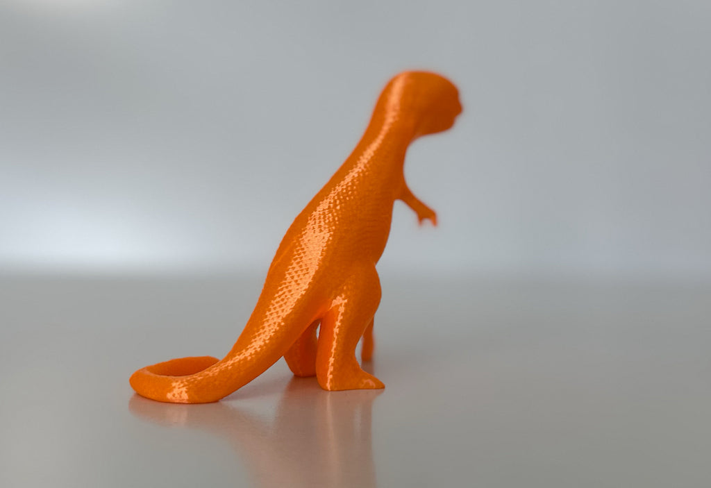 Rex The Dinosaur (glossy orange)