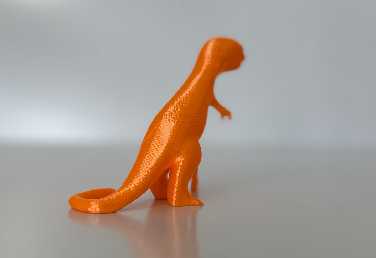 Rex The Dinosaur (glossy orange)